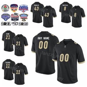 NCAA College Football Purdue 11 David Blough Jersey 16 Len Dawson 1 Akeem Hunt 23 Bolden 15 Drew Brees 36 Edwin Watson University Black Stitching Custom Name Number