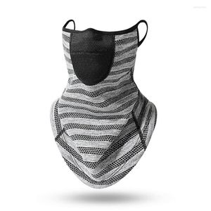 Bandanas 1PCS Outdoor Riding Warm Neck Cover Half Face Mask Windproof Sports Velvet Soft Men's And Women's Ski