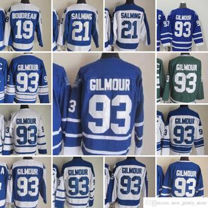 1919-1999 film retro CCM Hockey Jersey Hafdery 27 Darryl Sittler 28 Tie Domi 22 Tiger Williams Vintage Jerseys