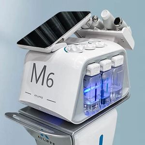 Multifunzione Microdermoabrasione H2O2 Cura della pelle 6 in 1 Idra dermoabrasione Iniezione d'acqua Plasma Rimozione di punti neri Pulizia profonda per uso in salone di bellezza Spa