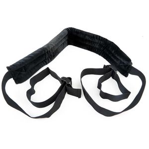 Sex toy toys masager Massager bondage Toys Adult Bondage Leg Open Restraints Neck m Shape Erotic Tool Set Upgraded Binding Strap Ankle Handcuffs 2WXQ