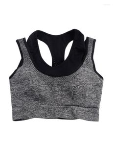 Yoga Outfit Mounchain Female Sports Bra Without Steel Ring Layered Vest Type Cotton Underwear For Running Outdoor