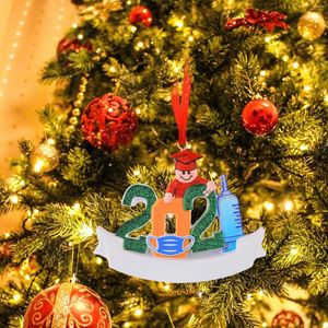 クリスマスデコレーション2022ツリーペンダントパーソナライズされたDIY名スイートファミリー樹脂ハンギングオーナメント年の家の装飾一流