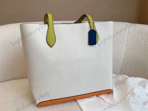 5A TOTE BAG Designer Designer Dwukologowe skórzane torebki praktyczne portfel na ramię