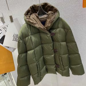 Designer Fashion piumini da donna parka inverno caldo designer lettera giacche da uomo versione con cappuccio piumini di qualità