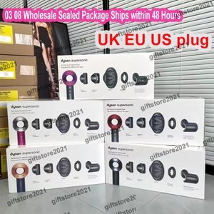 HD08 hd03 3rd Generation Hair Dryer For  Fanless Vacuum Hair Dryer Full Label Sealed Packaging EU US AU UK plug