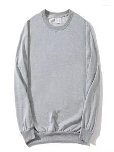 Męskie bluzy z kapturem bluza niestandardowa logo czyste bawełniane sportowe odzież solidny sport sportowy jesień i zimowy luźny sweter