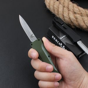 Benchmade Phaeton Mini 4850 AUTO Knife CPM-S30V Blade Anodized T6 Aluminum Handle Outdoor camping survival self-defense EDC 4300 3400 3300 4600 Tactical Tools