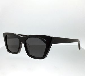 276 Mica solglasögon populära designer kvinnor mode retro Kattöga form ram glasögon Sommar Fritid vild stil UV400 Skydd man lunetter kommer med fodral