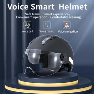 Motorrad Helme Motorrad Reiten Hut Headwear Sprachanruf Navigation Smart Helm Bluetooth-kompatibel Zubehör