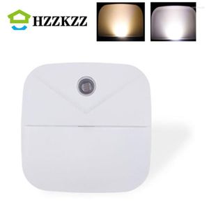 Night Lights LED Light Wireless Control Sensor EU Plug Dusk-to-Dawn For Baby Kids Bedside Bedroom Corridor Lamp