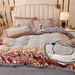 Folha de cama de designer Conjunto de têxteis domésticos Conjunto de folhas de padrão Impresso Qualidade do padrão
