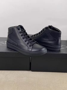 المصمم مارتن بوتس باريس أسود العجل الفاخرة أحذية أحذية أحذية منصة الكاحل الجوارب الموضة أحذية الرجال 39-44