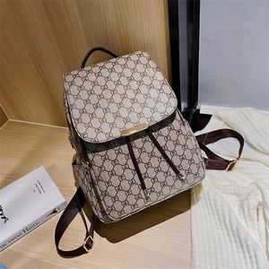 50% OFF high quality new Backpack old flower backpack fashion leisure travel printed women's bag