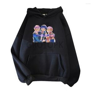 Męskie blumie miecz sztuka online estetyczne bluzy uliczne anime all-mecz pullover polar Long-Sleeved ciepły top