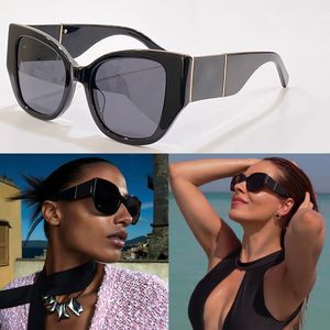 Nytt kapitel Solglasögon 1044 Rektangulär flerfärgad anti-UV Eyewear Chunky Side Arms Designer Luxury Women Men Beach Gafas de Sol
