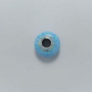 Otantik 925 STERLING Gümüş Pandora Mavi Yansıyan Murano Charm Soongle Anlar Kadınlar Noel Günü için Kadınlar Takılar Bilezik Mücevher Mur079 Annajewel