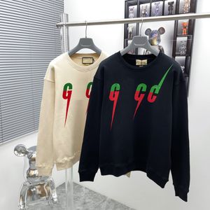 Mens Hoodies Tasarımcı Marka Sıcak Kalın Sweatshirt Hip-Hop Gevşek Karakteristik Kişilik Kazak Rhinestone Lüks Erkekler Hoodie Büyük Boyutlu XS-L