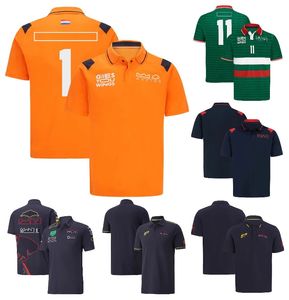 F1 T-shirt Formula 1 Team T-shirts Driver Polo Shirts Summer Men's Casual Quick Dry T Shirt Racing Fans Breathable Jersey