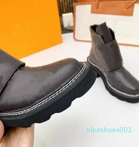 boots fashion Round Head Ankle Boo Ts Factory Direct Sales Size 35-42