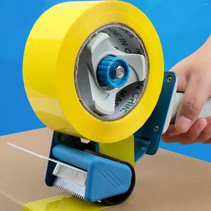 Professional Hand Tool Sets 5cm Super Effortless Case Sealer Tape Machine Transparent Cutter Portable Office Packing Tapes Dispensers Holder