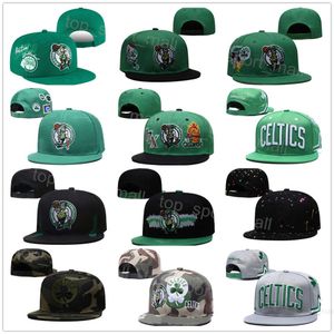 Basketball, verstellbare Kappen, Sonne, Sommer, Snapback-Hüte, Marcus Smart, Grant, Williams, Derrick, Weiß, Team, Schwarz, Grün, Grau, taillierte gestrickte Casquette