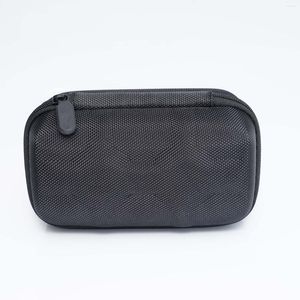 Oglądaj pudełka 2Slot Travel Case Eva Hard Shell Organizer Black Ties Wyświetlacz