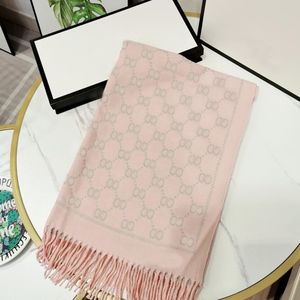 2022 Stylish Women Cashmere Scarf Full Letter Printed Scarves Soft Touch Warm Wraps With Tags Autumn Winter Long Shawls