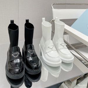 Luxury Designer Boots Gear Sole plataforma Supotos vintage Socka NKLE BOTO MULHERILO AUTONOTIVO DIVERNO SOCKS BOTAS BOOTAS DE MATHA DE SACE