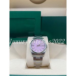 NF Lady Süper Kalite V5 31mm Master Tasarım Klasik Sapphire Mirror Mekanik Hareket Paslanmaz Çelik Kasa Bilek saati