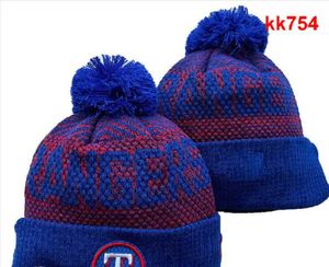 Texas Baseball Beanies Bos 2022 Sport Knit Hat Cuffed Cap Hot Team Knits Hats Mix och matchar alla Caps Beanie