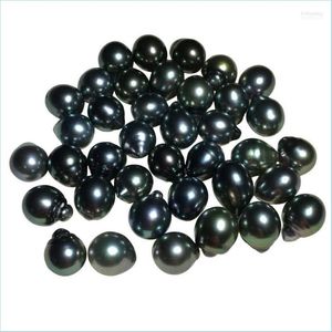 Other See Pic 1Piece Loose Beads Salt Sea Pearl Black Tahitian Baroque Wholesale For Diy Jewelry Brit22 Drop Delivery 2022 Dhstq