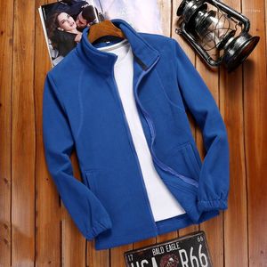 Men's Hoodies Outdoor Sports Fleece Cardigan For Men Extra Warm Coral Coat Zipper Up