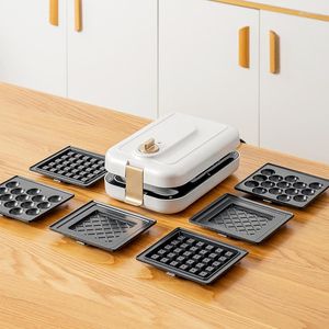 Bread Makers Sandwich Machine Multi-Function Breakfast Maker Household Timing Waffle Light Food Toaster