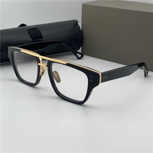 Sonnenbrille Vintage Marke Designer Herren Brillen Mode Auge Transparente Gläser Klare Lentes Myopie Rezept Optische Brillenfassungen Frau Mann