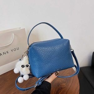 Messenger Bags Fresh sweet cute casual bag Women's 2022 new cross body air litchi texture one shoulder women