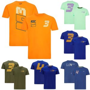 F1 Team T-shirt Formel 1 Driver T-shirts Racing Suit Kort ärm Summer Casual Quick Dry Jersey Extreme Sport Men Women T Shirt