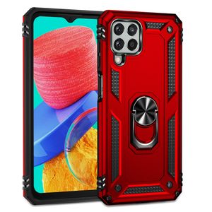 Armor Phone Cases For Samsung Galaxy A14 A33 A53 A73 A13 A03 A52 A72 A32 5G 4G Ring Stand Kickstand Shockproof Case Cover