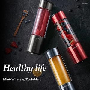 Sokowirówki 350 ml Elektryczne przenośne sokowirówki Smoothie Blender Batidora Portatil Fruit Mixer USB Maszyna Mini Expricidor