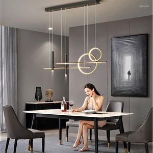 Lampade a sospensione Luci a LED moderne Arte soggiorno tavolo da sala da pranzo banchi da pranzo cucina decorazioni per la casa accessori per il illuminazione
