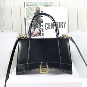 Designer-Tasche, modisch, für Damen, klassischer Stil, Luxus-Taschen, Handtasche, Schultertasche, Umhängetasche, einfarbig, Schwarz