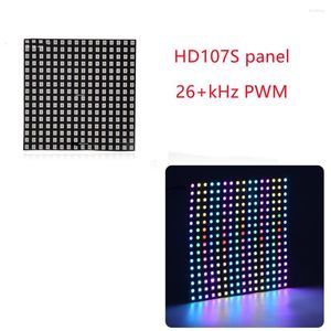 Şeritler 8 16 128/256 LED'ler Full Renk HD107S Panel Adreslenebilir LED RGB Esnek Piksel Işık DC5V 26 KHz PWM CLK