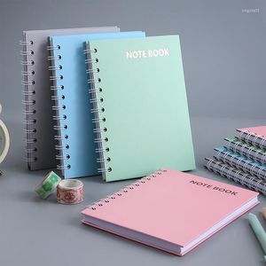 Arkusze b6 notatnik poziome notatnik kolorowy Coil Book Planner Agenda Agenda Office School Supplies dla ucznia