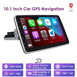 GPS Navigator10 인치 대형 스크린 단일 스핀들 헤드 헤드 안드로이드 범용 기관차 내비게이션 리버스 이미지 올인원 시스템