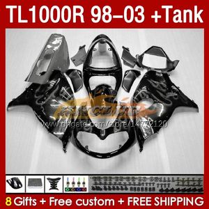 Tank Fairings For SUZUKI TL R SRAD TL TL R R Bodywork No TL1000R TL1000 R Fairing grey flames