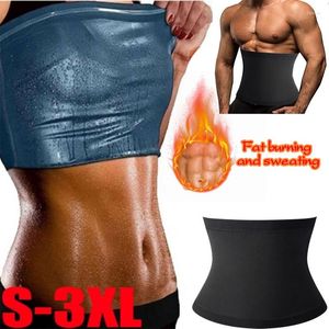 Waist Support Shaperwear Trainer Neoprene Sauna Belt For Men Weight Loss Cincher Body Shaper Tummy Control Strap Slimming Fitness