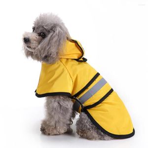 Hundebekleidung Regenmantel Wasserdicht für kleine mittelgroße Hunde Jacke Mode Outdoor Atmungsaktive Welpenkleidung Mantel Chihuahua Haustiere