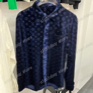 xinxinbuy Erkekler tasarımcı Tee t gömlek Mercan kadife kabartma mektup uzun kollu pamuklu kadın siyah beyaz mavi S-XL