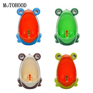 Potties Seats Cute Ergonomic Frog Children Baby Potty Toilet Trainers Urinals Boy Hook Kids Potty Training Portable Toilet Windmill 0-6years T221014