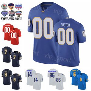 NCAA Pittsburgh Panthers Jersey College Football 9 Kedon Slovis 19 Nate Yarnell 6 Rodney Hammond Jr. 14 Konata Mumpfield 86 Gavin Bartholomew 7 SirVocea Dennis Team